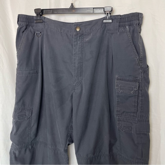 5.11‎ Tactical Series Utility Cargo Pant Multi Pockets Poly/Cotton Grey Sz.42/32 - Picture 2 of 10